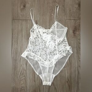 Vintage Victoria Secret Gold Label Lingerie/ One Piece Teddy